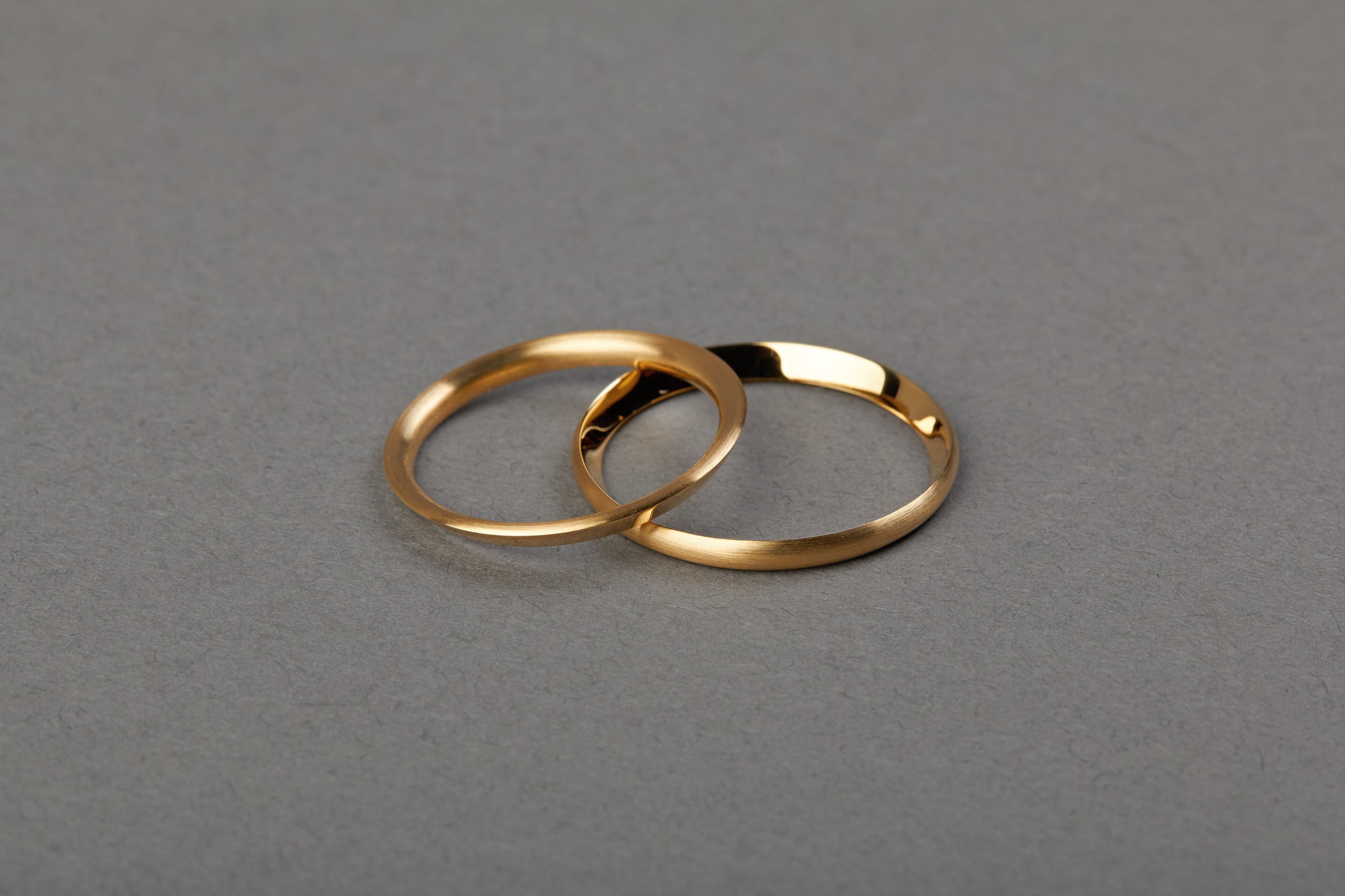 Angle Ring 45°: 18k Solid Yellow Gold – E.R. Butler & Co.