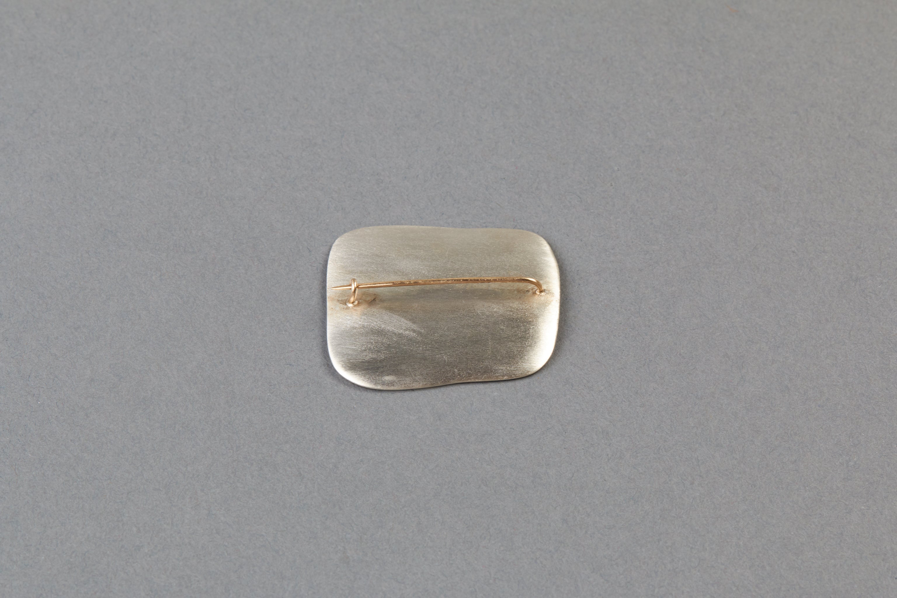 Soft Square Soap Pin: Oxidized Silver – E.R. Butler & Co.